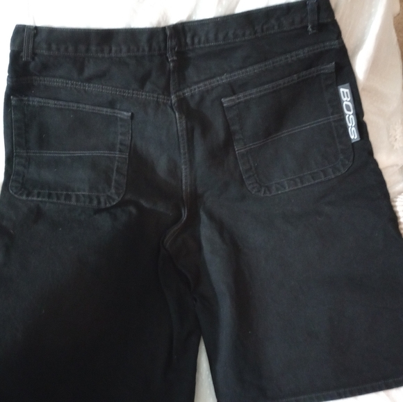 Boss by I.G. Design shorts black denim size 42 - Picture 2 of 3